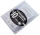 Ecuson rigid Office box, vertical, transparent, cu clip rotativ, 60x98 mm